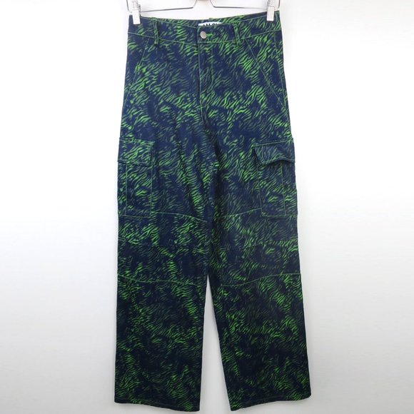 I.AM.GIA Sinead Printed Cargo Pants S - Picture 2 of 10